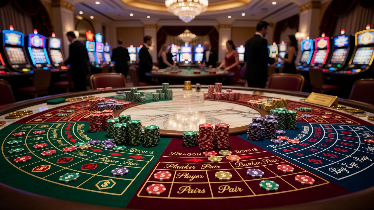 Exploring Popular Baccarat Table Variations - baccarat table casino